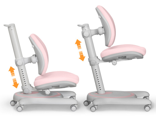 Детское кресло Mealux Ortoback Duo Plus Pink  (арт. Y-510 KP Plus) розовый фото 6