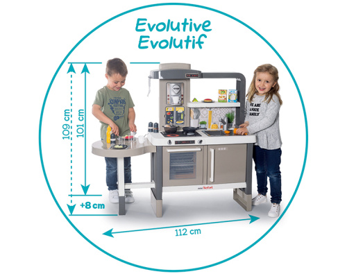 312300 Растущая Кухня Tefal Evolutive, пузырьки, 40 акс., 117,7х44,1х101 см, 1/1 фото 7