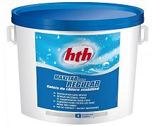 Медленный стабилиз.хлор в табл. MAXITAB REGULAR ведро 200г/5кг HTH, уп.4