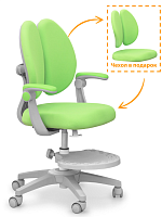 Детское кресло Mealux Sprint Duo Green (арт. Y-412 KZ) - обивка зеленая однотонная (одна коробка)