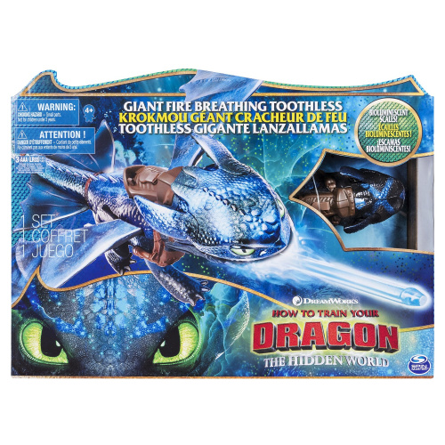 Фигурка Дракон Dragons Огнедышащий Беззубик 6045436 фото 3