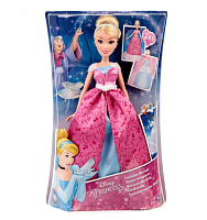 Princess Кукла Принцесса Золушка в платье-трансформере C0544