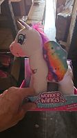 Мягкая игрушка единорог Wonder Wings Unicorn белый