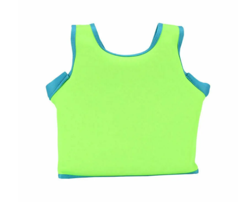 (Зеленый  - размер S) Детский плавательный жилет для купания плавания и бассейна ( 74-104) фото 3