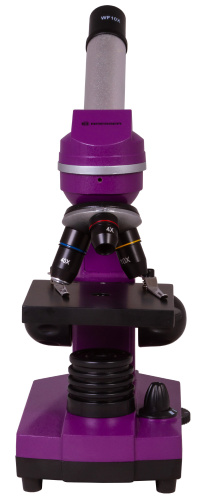Микроскоп Bresser Junior Biolux SEL 40–1600x, фиолетовый фото 9
