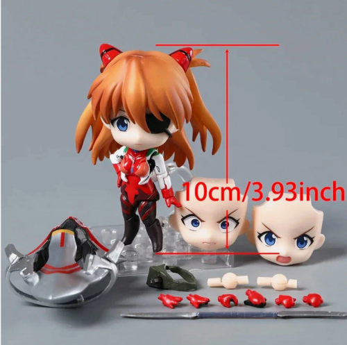 1431 Аниме фигурка Аска Евангелион Evangelion 10 см фото 2