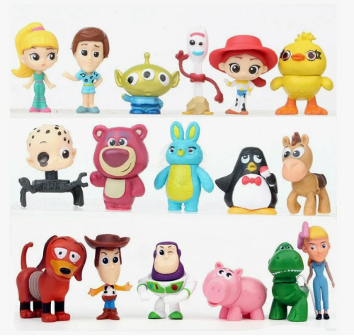 (из 17 шт) Набор Фигурок История игрушек (Toy Story) (3-5 см) фото 10