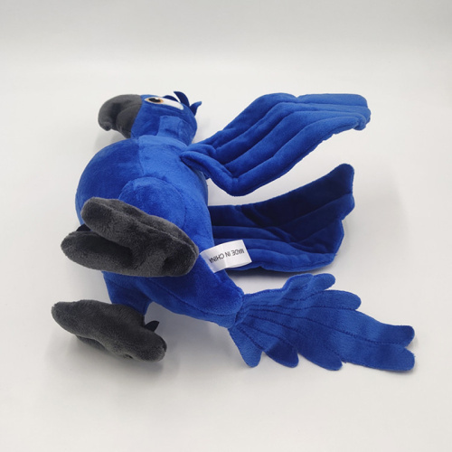 (синий цвет) 30 см Мягкая игрушка Попугай (Голубой ара) Голубчик из м/ф Рио фото 2