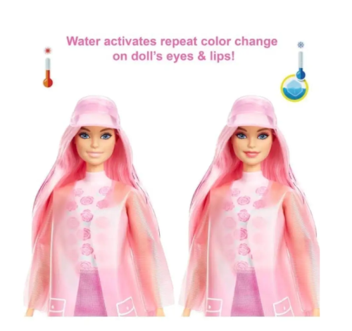 Кукла Barbie капсула сюрприз Color Reveal дождевик HDN71 фото 6