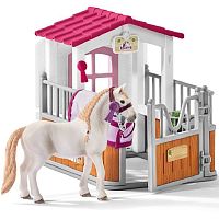 42368 Игровой набор Schleich Стойло с лузитанской кобылой