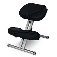 Smartstool  Металлический коленный стул KM01 Gray с чехлом  чёрный