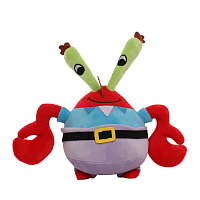 35 см Большая мягкая игрушка Мистер Крабс Mr. Krabs (из мф Губка Боб)