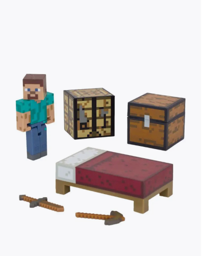 Коллекционная фигурка игрушка Майнкрафт Стив 8см Minecraft фото 10