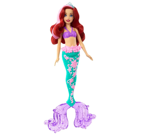 Русалочка Ариэль Дисней меняющая цвет волос и хвоста Disney Princess HLW00  Color Splash фото 7