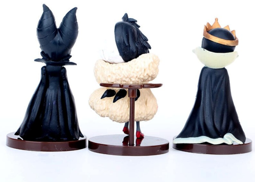 Набор из 3-х фигурок Дисней Круэлла, Малефисента, Злая Королева, игрушка Cruella, Стервелла фото 4