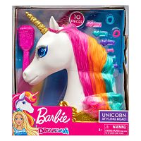 18-62860 Barbie Dreamtopia Голова Единорога для причесок