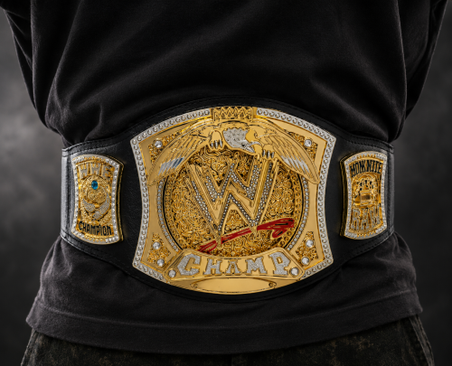 Чемпионский пояс рестлера WWE (крутящийся) фото 4