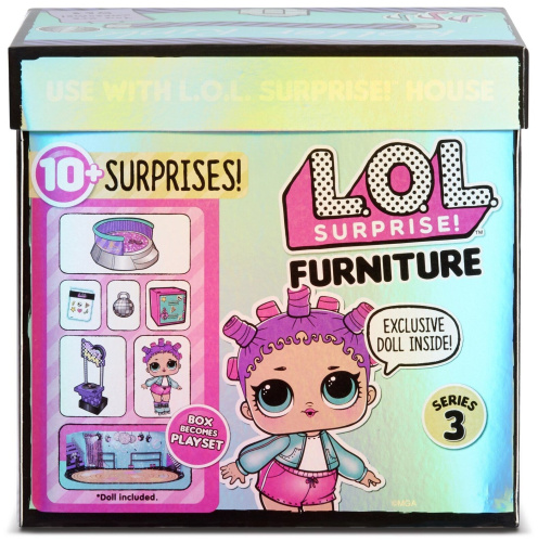 (Роллердром) Игровой набор L.O.L. Surprise Furniture Серия 3 Roller Rink with Roller Sk8er, 567103