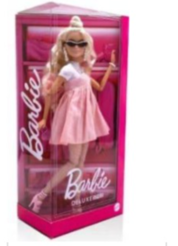 HYV27 Кукла Барби Делюкс Стиль Barbie Deluxe Style #3 in Pastel Pink Barbiecore Dress фото 8