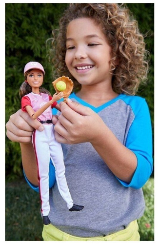 Кукла Barbie Олимпийская спортсменка GJL73-3 Софтбол фото 2
