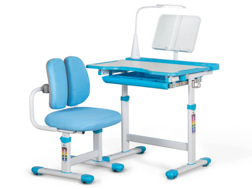 Комплект мебели (столик + стульчик)  Mealux EVO BD-23 Blue синий