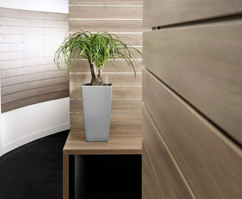 18477 Кашпо Кубико 22 Кофе с системой полива фото 3