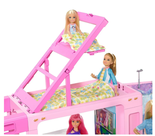 Набор игровой Barbie Дом мечты на колесах GHL93 Фургон-трансформер фото 6