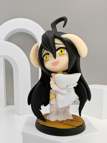 Аниме Фигурка Чиби Повелитель Альбедо / OVERLORD 12CM фото 2