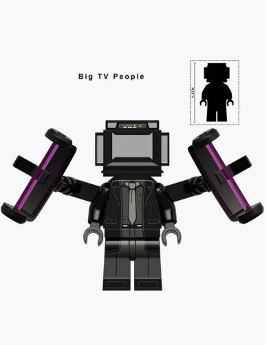 KDL834 Набор минифигурок Скибиди туалет 5шт (4.5см) фото 6
