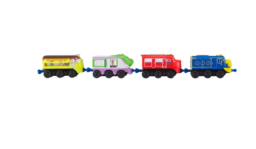 890302 Паровозик Chuggington Чаггингтон Брюстер с механической функцией и пазлом фото 7
