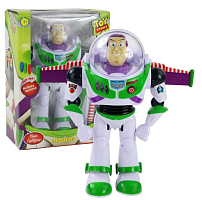 (С Крыльями) Говорящая игрушка Базз Лайтер с крыльями (Buzz Lightyear) 30 см - Space Ranger (Космический рейнджер) История игрушек Лайтер со светом 30 см