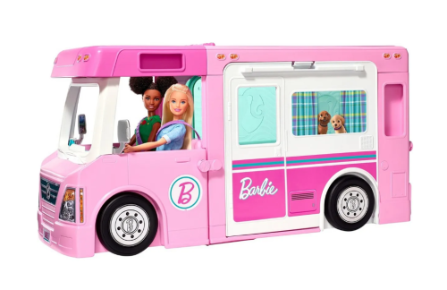 Набор игровой Barbie Дом мечты на колесах GHL93 Фургон-трансформер фото 4