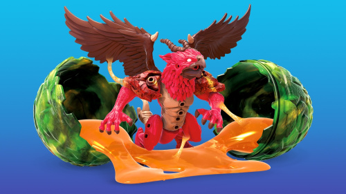 Mattel Mega Construx Breakout Beasts Яйцо сюрприз с драконом и слизью Прорыв Звери Серия 2 фото 6