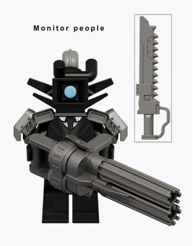 KDL834 Набор минифигурок Скибиди туалет 5шт (4.5см) фото 2