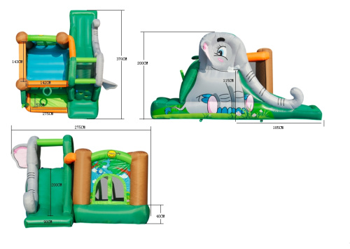 Надувной батут Happy Hop 9274