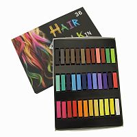 Мелки для волос "Hair Chalk" (36 шт)