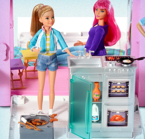 Набор игровой Barbie Дом мечты на колесах GHL93 Фургон-трансформер фото 11
