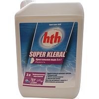 Кристальная вода 3 в 1 SUPERKLERAL канистра 3л НТН, уп.4