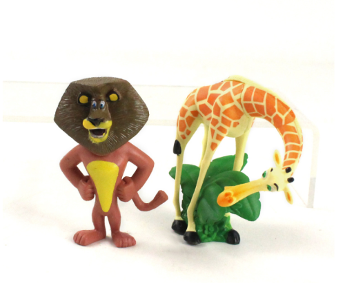 Набор фигурок из 4 шт герои мультфильма Мадагаскар фото 3