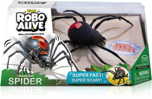 Интерактивный робот-паук Чёрная вдова Robo Alive