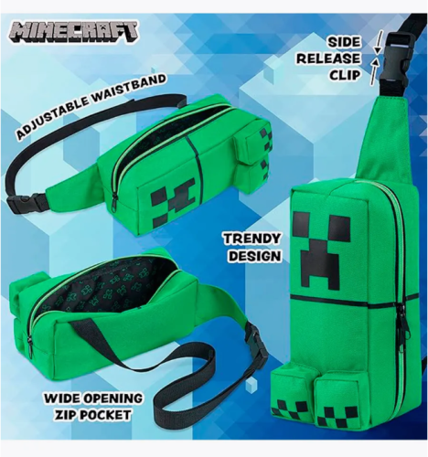 Сумка через плечо Майнкрафт Крипер Minecraft фото 6