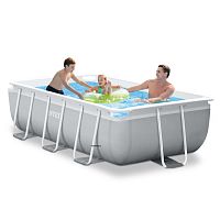 Каркасный бассейн Prism Frame Rectangular Pool 300х175х80см + аксессуары, INTEX - 26784