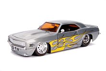 Машина Jada Bigtime Muscle 1969 Chevy Camaro (желтое пламя) Машина Jada Bigtime Muscle 1969 Chevy Camaro (желтое пламя)