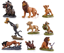 Фигурки Король лев 3-9см  Simba The Lion Guard Kion