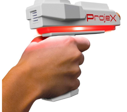 Игровой набор для лазерных боев Проектор Laser X Animated (2 игровых бластера, 3 слайда-цели) 52608 фото 4