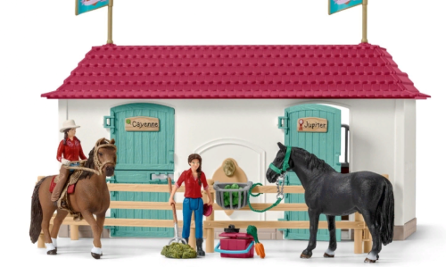 42416 Набор Schleich Большой конный двор с жилым домом и конюшней фото 4