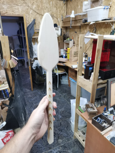 55 см Деревянное весло Моаны (Moana) фото 3