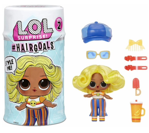 572657 LOL 2 серия MGA Entertainment Кукла капсула лол Hair Goals с волосами фото 2