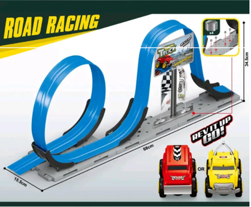 088-2 Автотрек магнитный с машинками Трек антигравитация фото 2