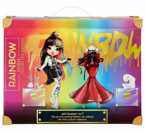 Rainbow High Коллекционная кукла Рейнбоу Хай Дизайнер 2021 Collector Doll Jett Dawson 576761 фото 3